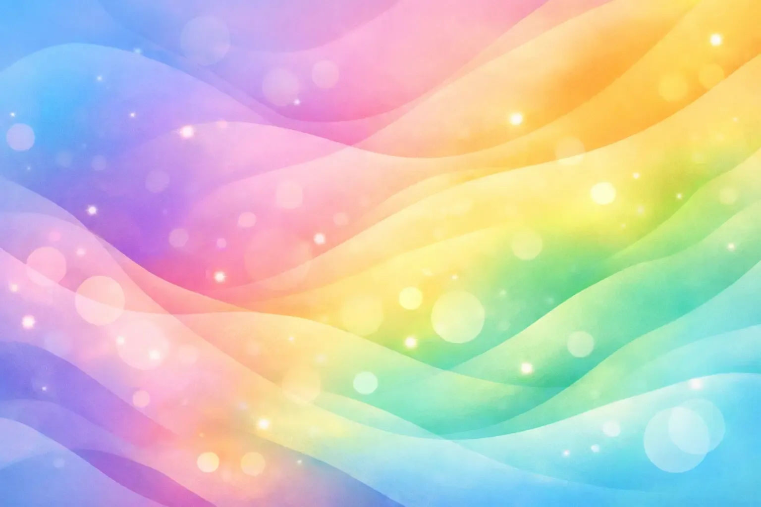 wavy rainbow background